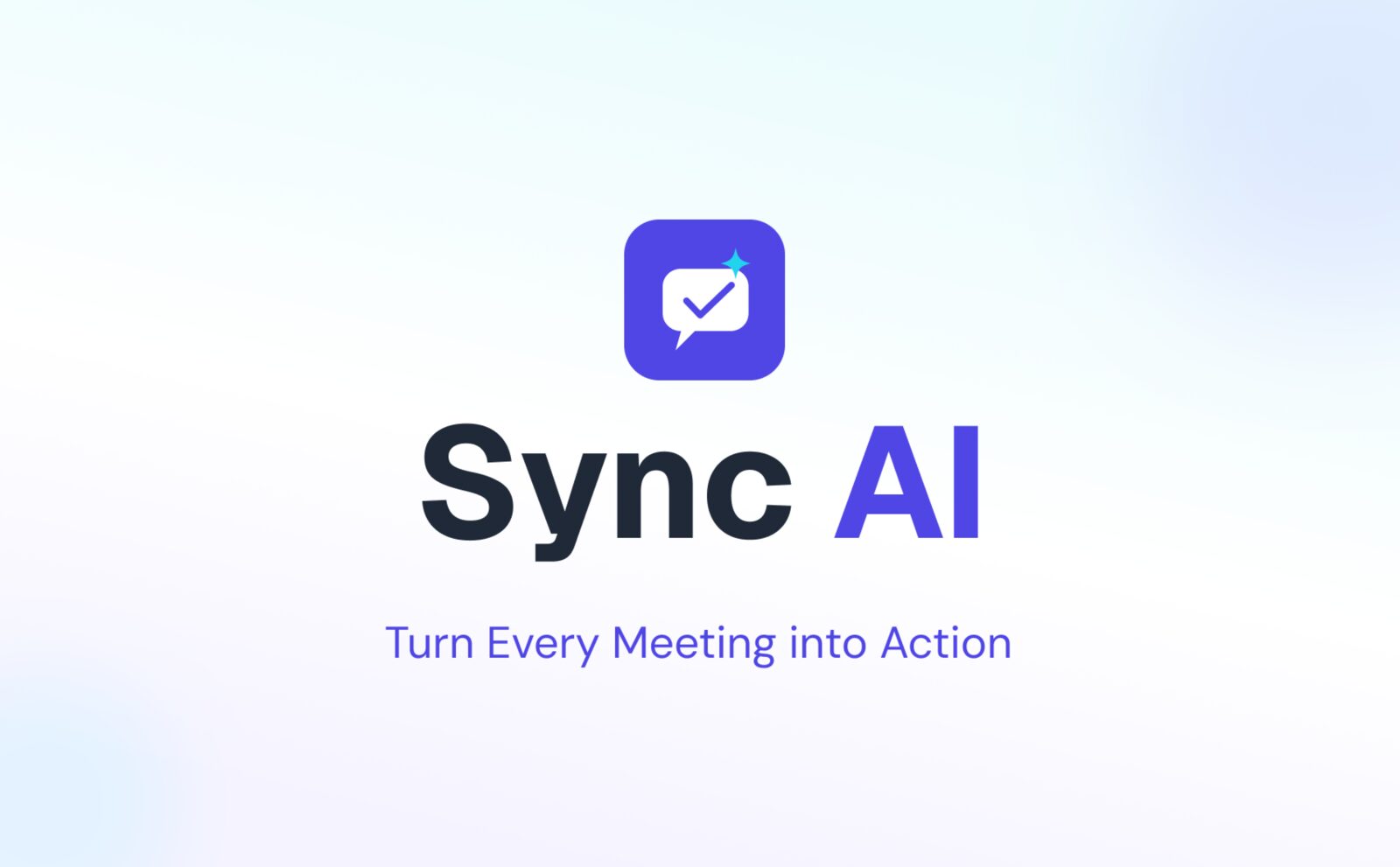 SyncAI website cover